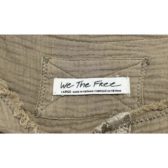 Free People Women’s Large Palo Santo Pullover oversized - Picture 7 of 11